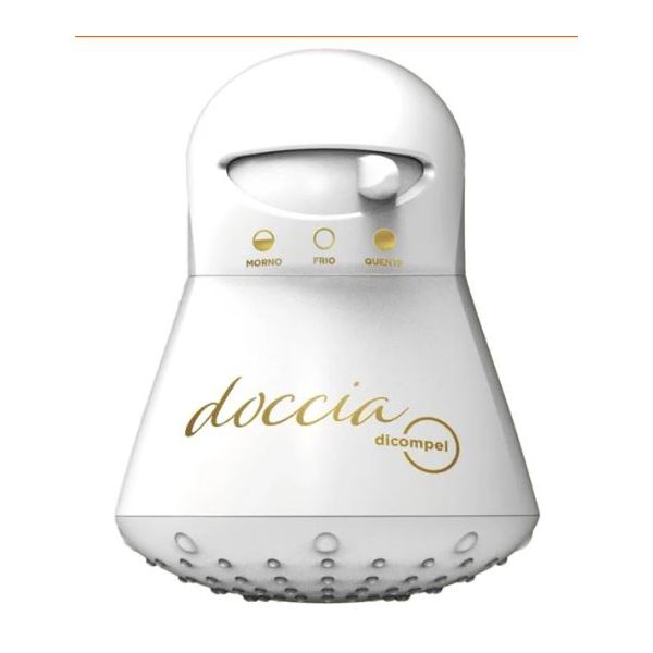 Dicompel Ducha Doccia Branco/Gold 220V/5500W