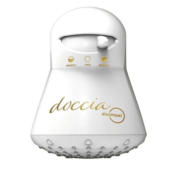 Dicompel Ducha Doccia Branco/gold 127V/5.500W