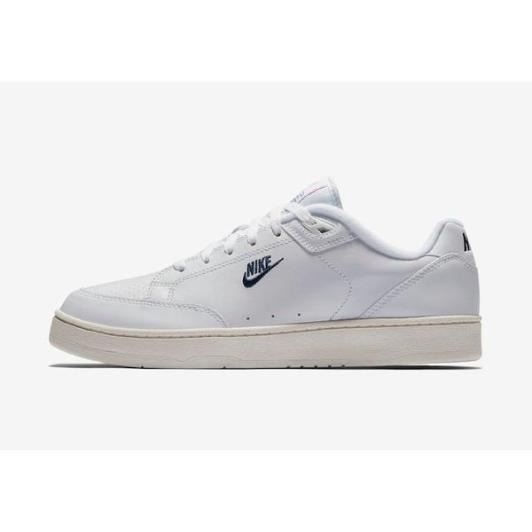 TÊNIS NIKE UNISSEX GRANDSTAND II PREMIUM BRANCO ORIGINAL 