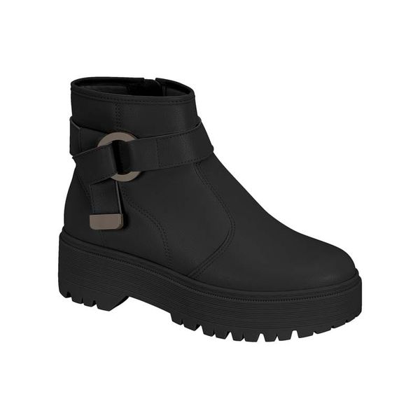 BOTA FEMININA MOLECA C/ ZÍPER 5351-103 PLATAFORMA LANÇAMENTO