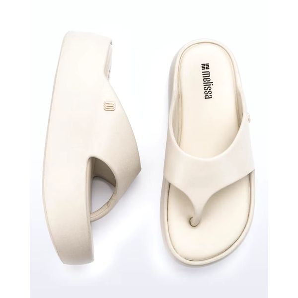 MELISSA FREE FLATFORM THONG ORIGINAL - BEGE