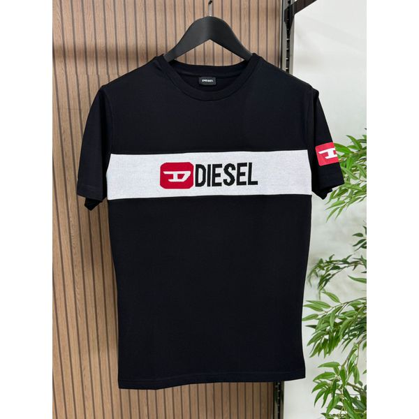 CAMISETA MC DIESEL LOGO CENTRO 