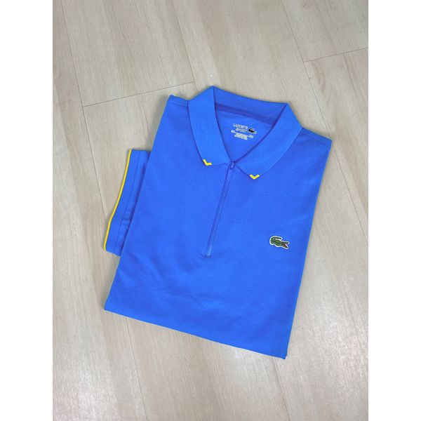 POLO MC LACOSTE CROCO BORDADO 