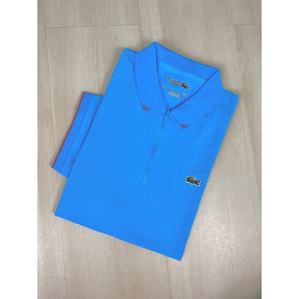 POLO MC LACOSTE CROCO BORDADO 