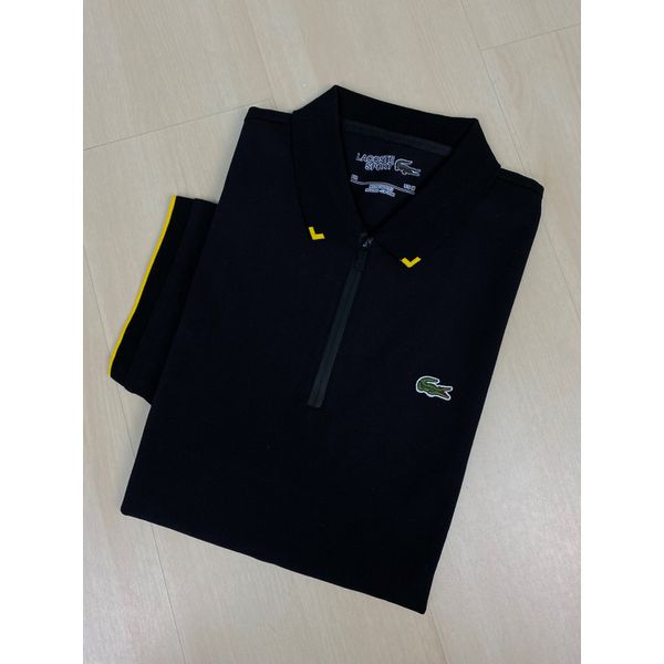 POLO MC LACOSTE CROCO BORDADO 