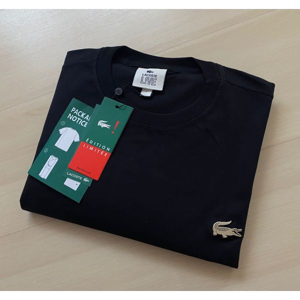 CAMISETA MC LACOSTE CROCO METAL 