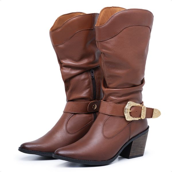 Bota Western Laura 3015 Cor: Havana