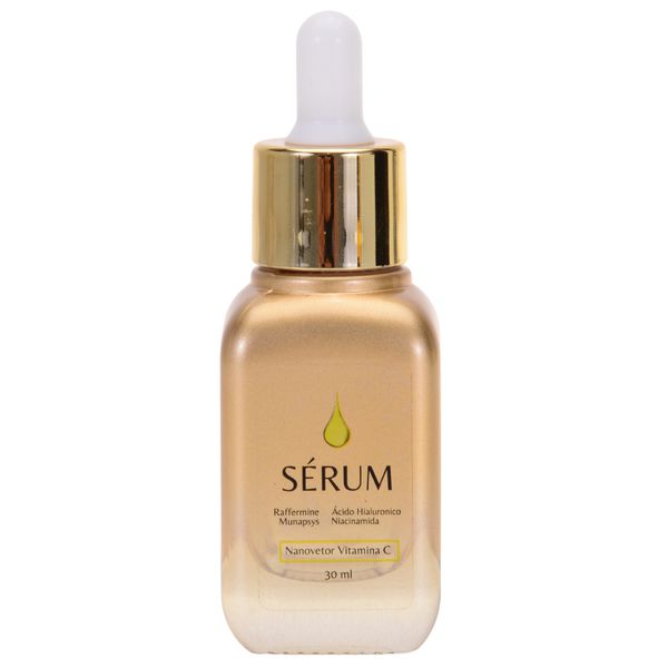 Sérum Facial Humecta - Ácido Hialurônico / Munapsys / Vitamina C em Nanovetor / Niacinamida / Raffermine