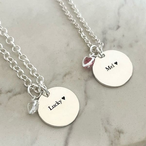 Kit 5 - 2 Pulseiras medalha M Personalizadas Folheado em Prata 925