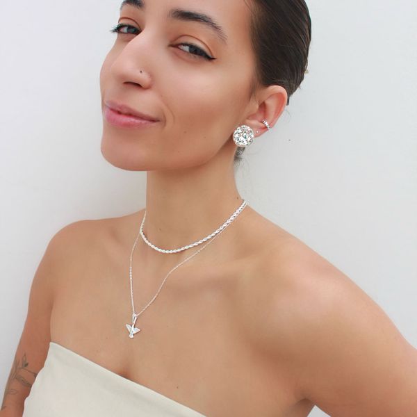 Colar Choker Cordão Baiano Folheado em Prata 925