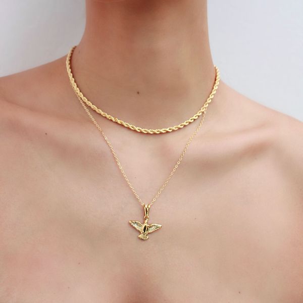 Colar Choker Cordão Baiano Folheado em Ouro 18k