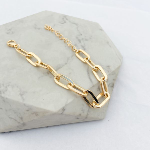 Pulseira Elos Cartier Folheado em Ouro 18k