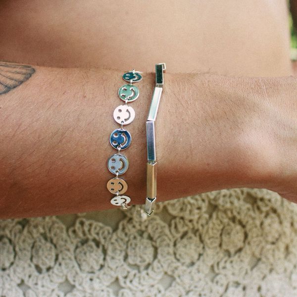 Pulseira Smile Folheado em Prata 925