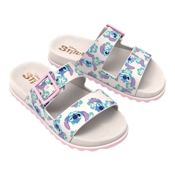 Chinelo Slide Infantil Summer Stitch Disney - Grendene