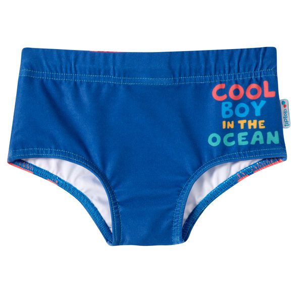 Sunga Kids UV50+ Azul Cool Boy In The Ocean - Tip Top