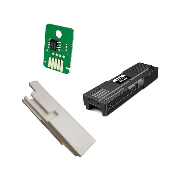 Almofada Esponja + Chip Caixa Manutenção Para Canon Gx5010