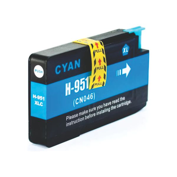 Cartucho de Tinta 950xl 951xl Azul Compatível Com HP 8100 8600 8620 8610