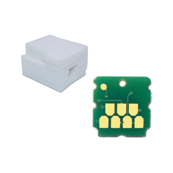 Kit Esponja/Feltro/Espuma + Chip Para Epson C9344 – L5590 XP-2100 WF-2810