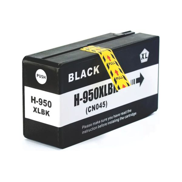 Cartucho de Tinta 950xl 951xl Black Compatível Para Hp 8100 8600 8620 8610