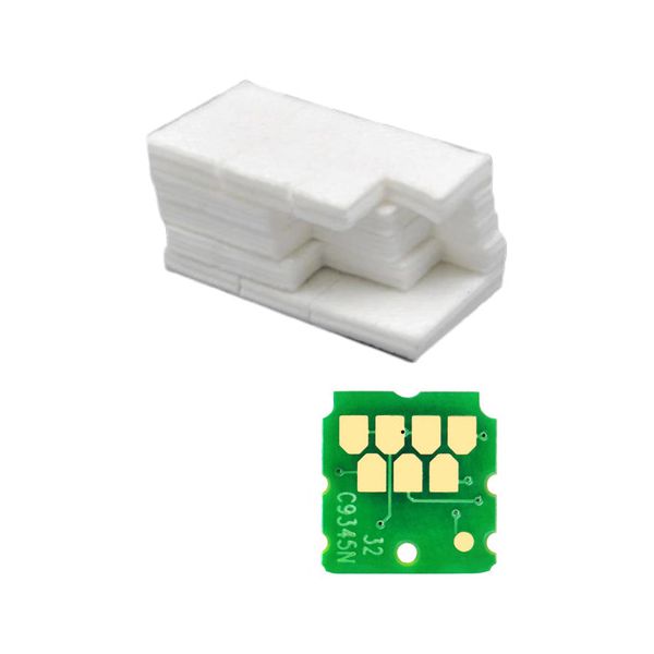 Chip E Almofada Caixa Manutenção Para Epson C9345 L18050 L8050