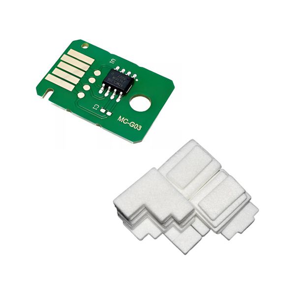 Kit Chip + Esponja Caixa de Manutenção Canon MC-G03 – GX3010 GX4010 GX3050