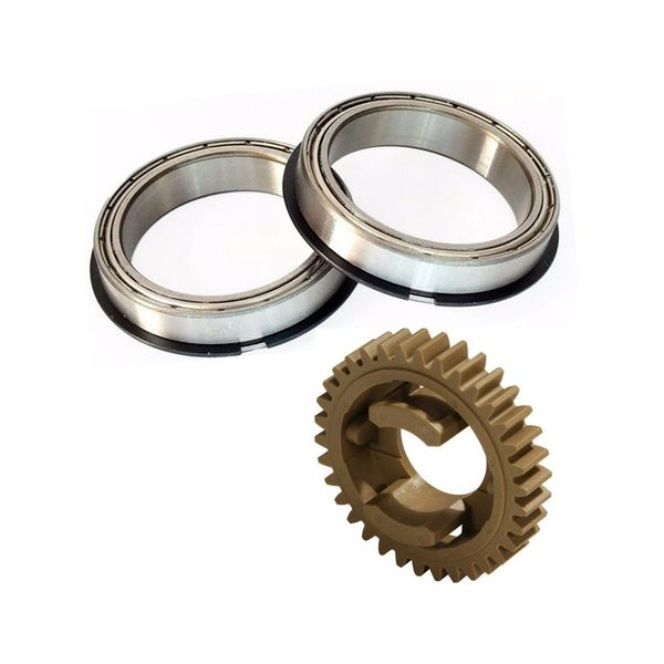 Par De Rolamento E Engrenagem Para Fusor Brother 8085 8890