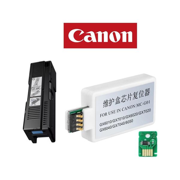 Reset da Caixa De Manutenção Para Canon Gx6010 Gx7010 Gx7020 Gx7070 Gx5010