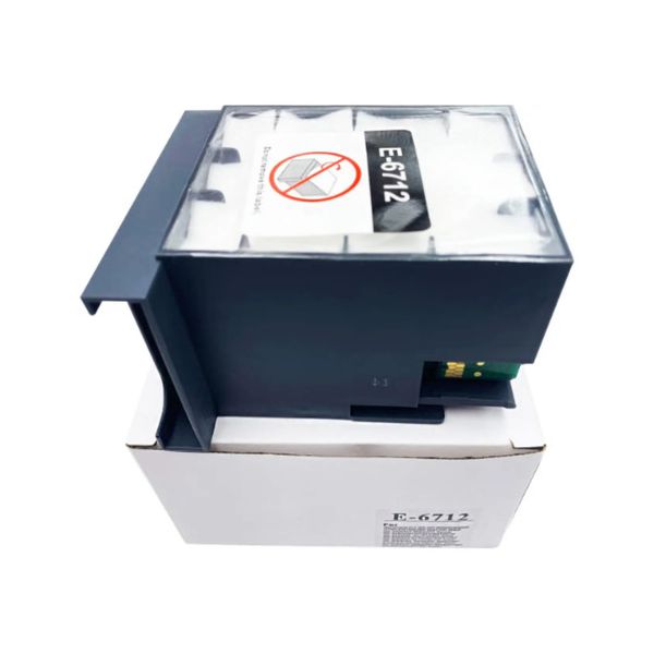 Caixa de Manutenção Epson WF-6090 WF-6590 WF-8010 WF-8510 Compatível T6712