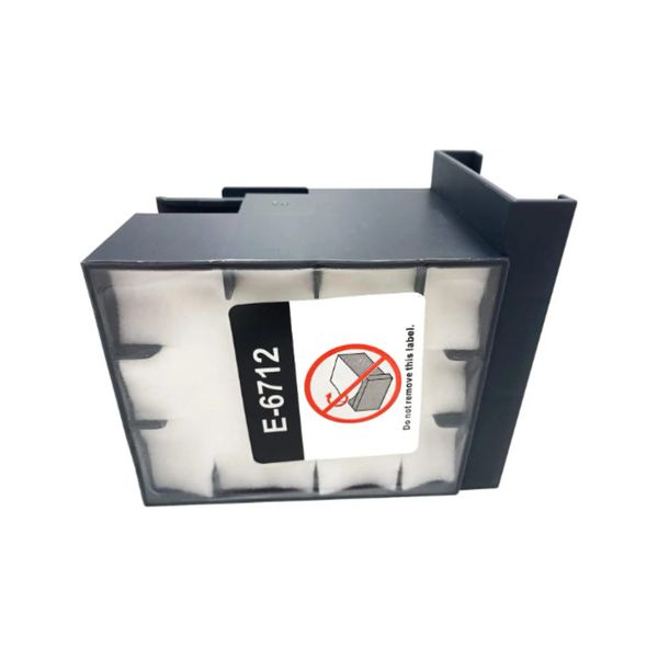Caixa de Manutenção Epson WF-6090 WF-6590 WF-8010 WF-8510 Compatível T6712