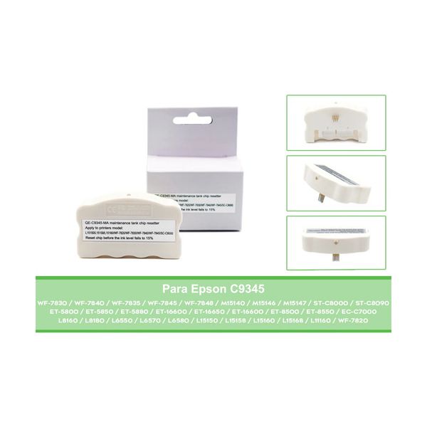 Reset da Caixa De Manutenção C9345 Compatível Com Epson Ec-c7000 St-c8000 L15140 L11160