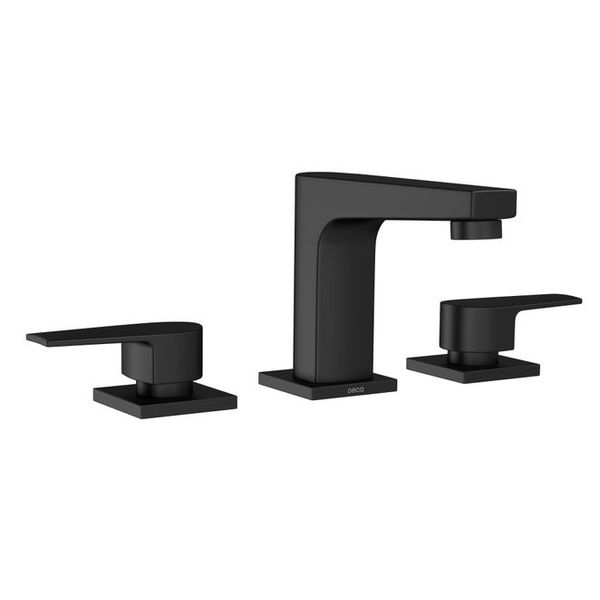 Misturador de Mesa Deca Bica Baixa para Lavatório Level Black Matte 1875.BL26.MT