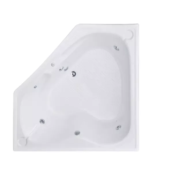 Banheira Recanto 135x135x50CM 2 pessoas 280L Axell - RH135