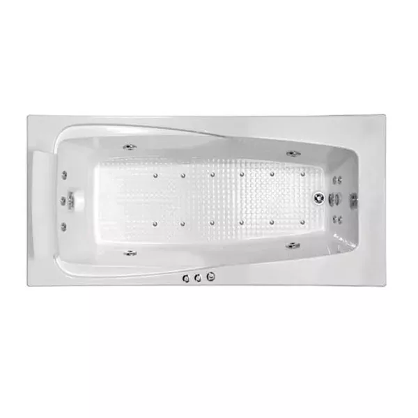Banheira Square 151x81x52CM 1 pessoa 253L Axell - SQ150