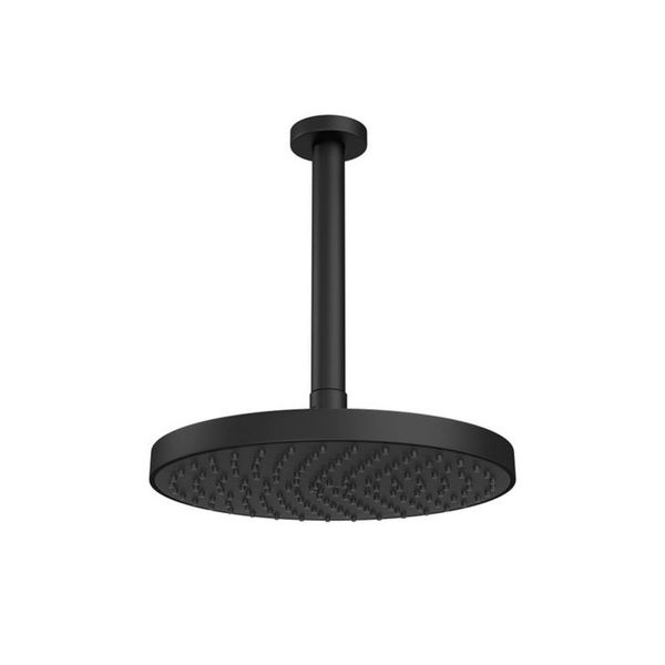 Chuveiro de Teto Deca Redondo Flex Max Black Matte 2085.BL.TET.MT