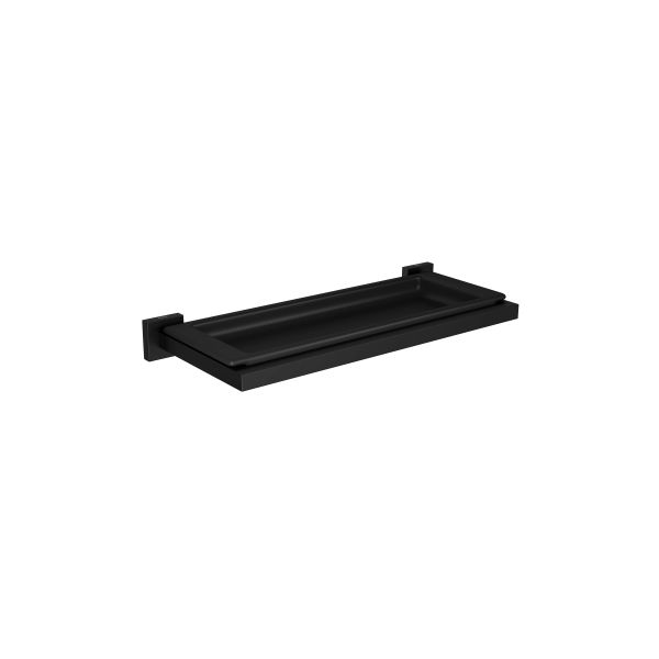 Prateleira Deca em Louça Quadratta Black Matte - 2030.BL83.MT