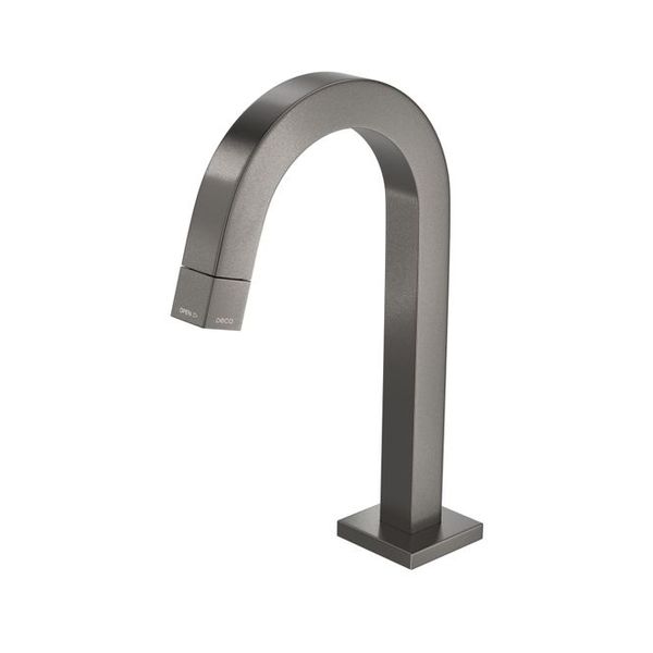 Torneira de Mesa Deca Bica Baixa para Lavatório Tube Dark Antracite 1197.GF.TUB.MT 