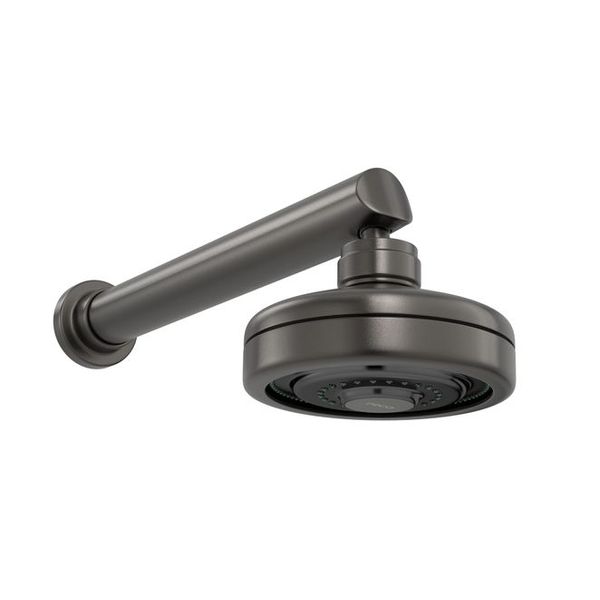Chuveiro Deca com Tubo de Parede Acqua Plus Dark Antracite 1990.GF.CT.MT