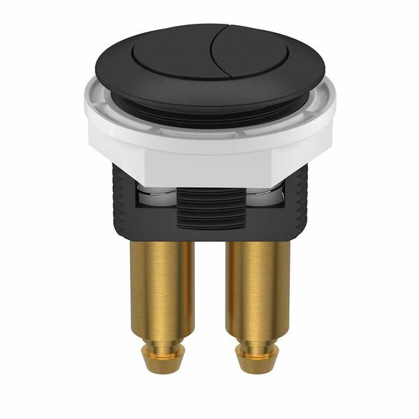 Botão Duplo Acionamento para Caixa Acoplada Black Matte - SI.51.BL.MT