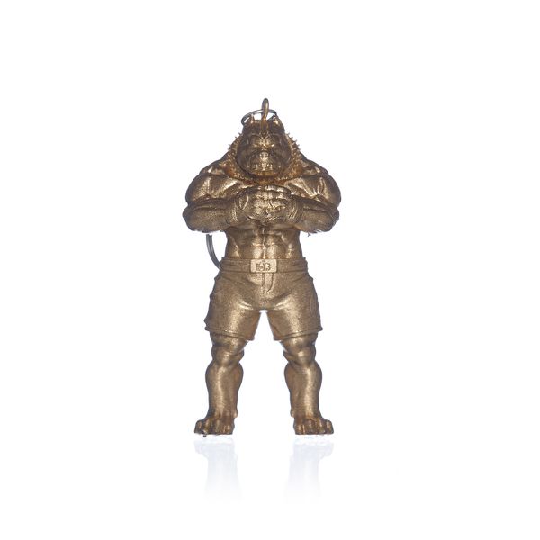 CHAVEIRO MASCOTE IDR OFICIAL - OURO