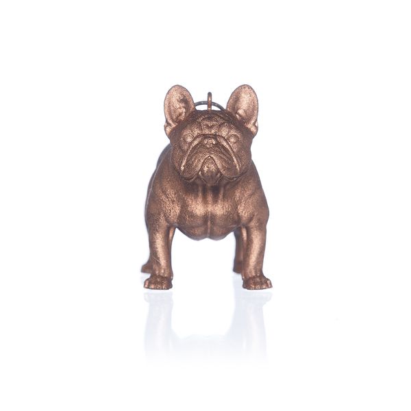 CHAVEIRO BULDOGUE FRANCÊS- BRONZE