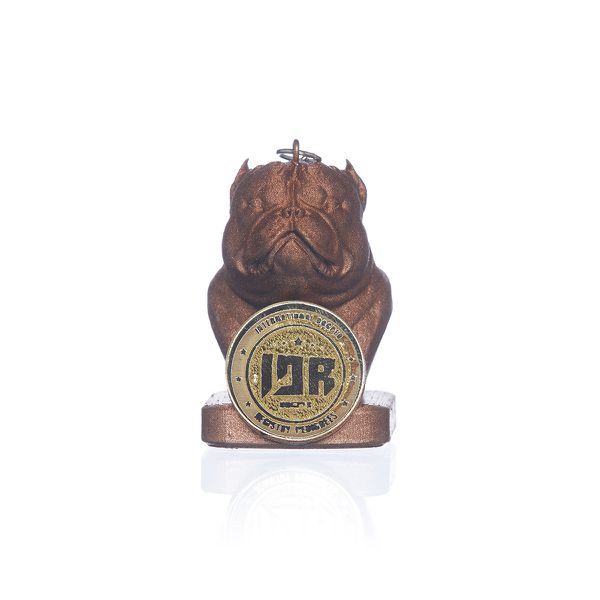 CHAVEIROS TROFEU EXOTIC BULLY IDR - BRONZE