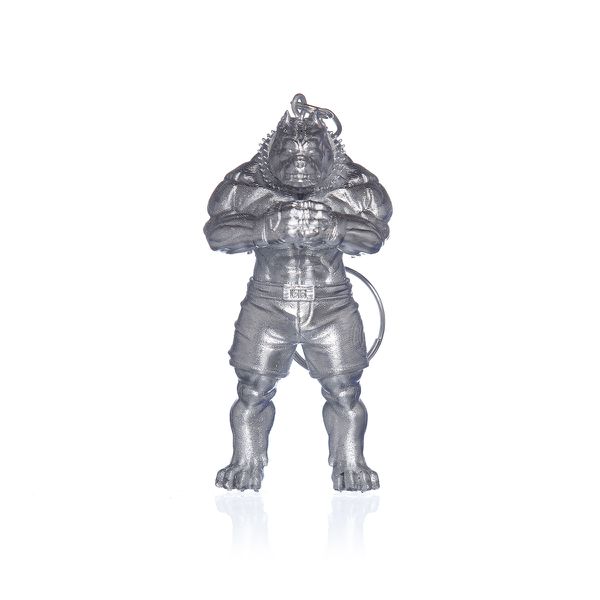 CHAVEIRO MASCOTE IDR OFICIAL - PRATA