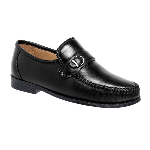 Mocassim Masculino Couro Legitimo Loafer Mule Homem Promoção Fivela