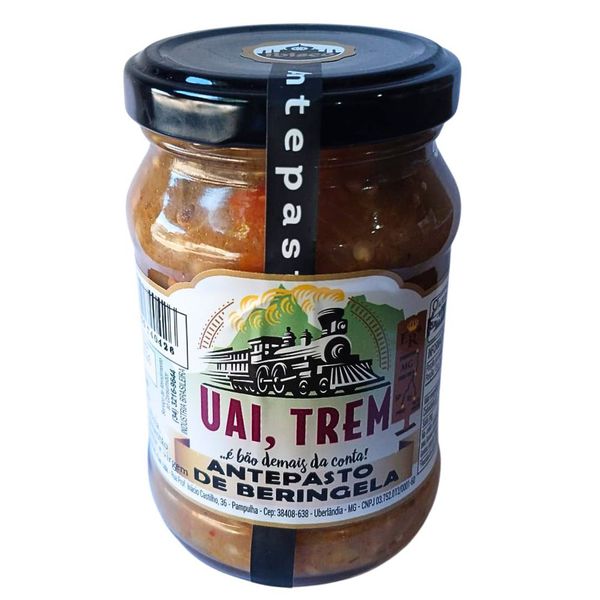 ANTEPASTO DE BERINGELA UAI TREM 200 GRAMAS