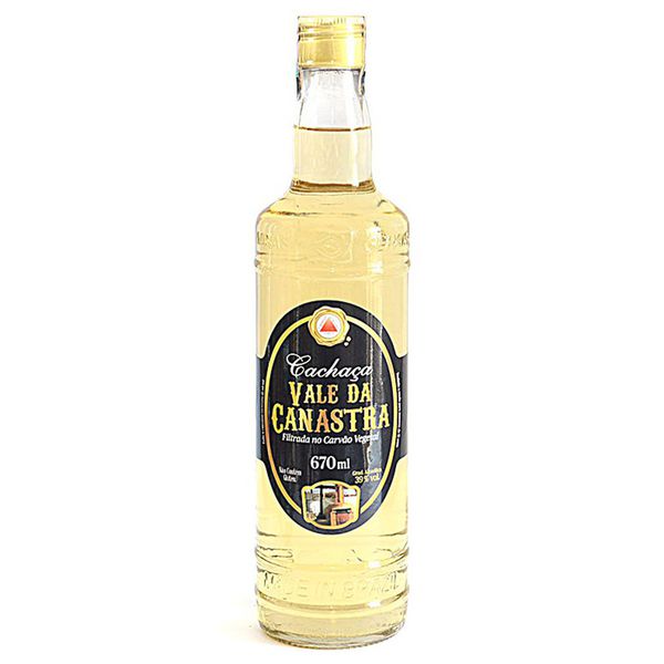 CACHAÇA VALE DA CANASTRA 670 ML OURO