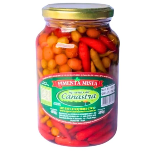 PIMENTA MISTA 800 GRAMAS