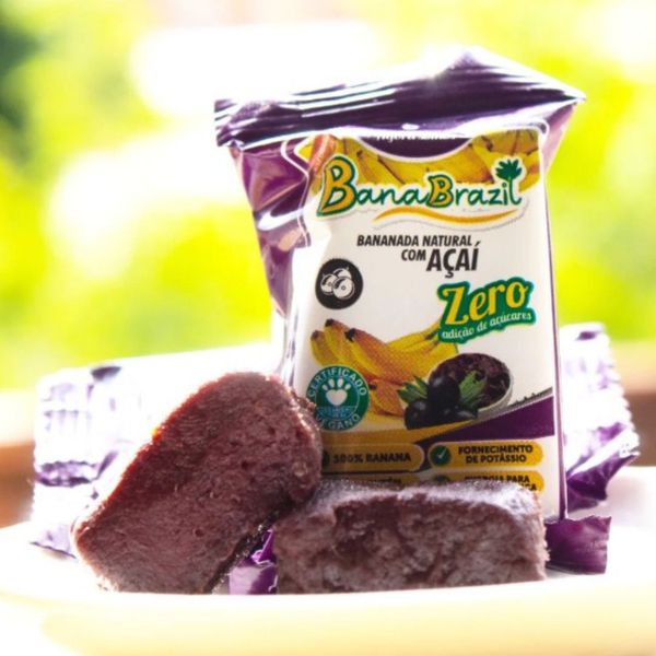 BANANINHA BANABRAZIL AÇAI ZERO AÇÚCAR