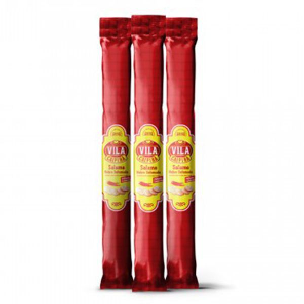 SALAME DEFUMADO COM PIMENTA CALABRESA VILA CAIPIRA 