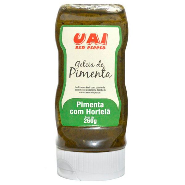 GELEIA DE PIMENTA UAI COM HORTELÃ