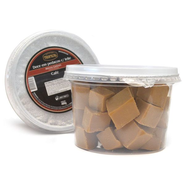 DOCE DE LEITE COM CAFÉ PEDAÇOS TROPICAL